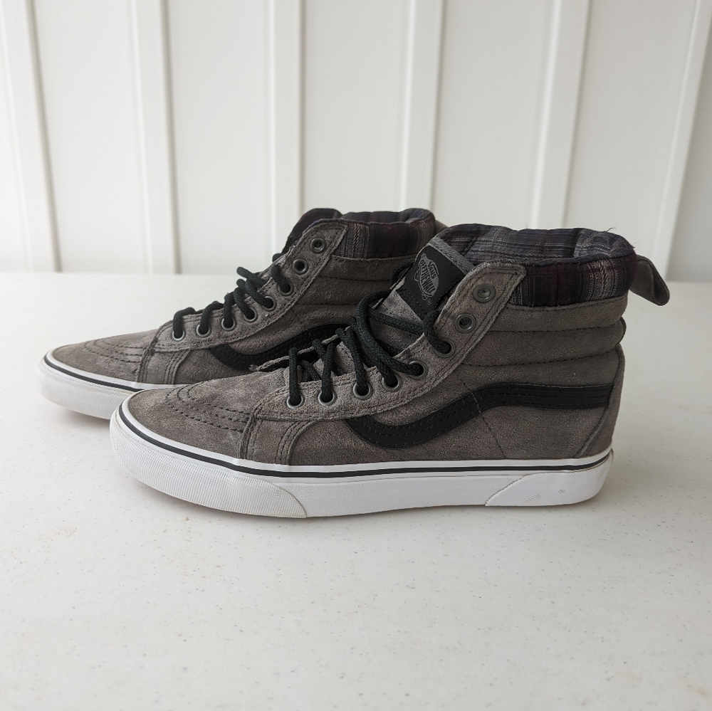 Gray Vans Sk8-Hi